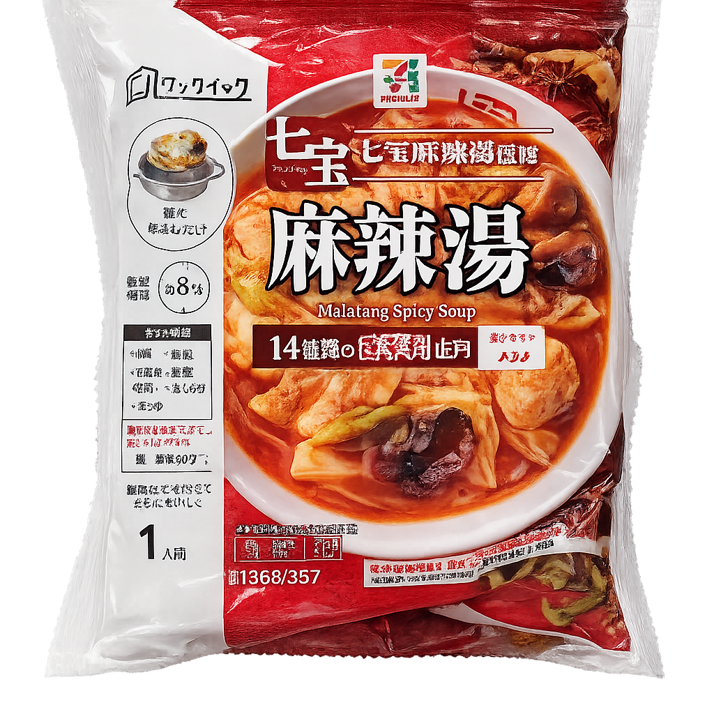 七宝麻辣湯監修 麻辣湯 セブンイレブンの14種のスパイス